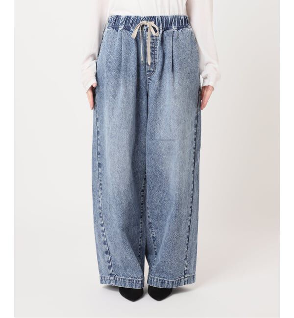 JOURNAL STANDARD「《追加》イージーデニムワイドパンツ」|デニム|