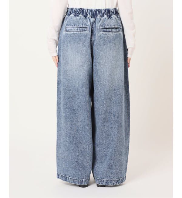 JOURNAL STANDARD「《追加》イージーデニムワイドパンツ」|デニム|