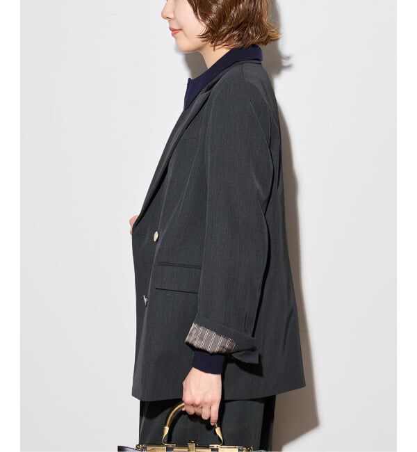 journal standard L'essage「《追加6》ヴィスポリギャバブレザージャケット」|テーラードジャケット|