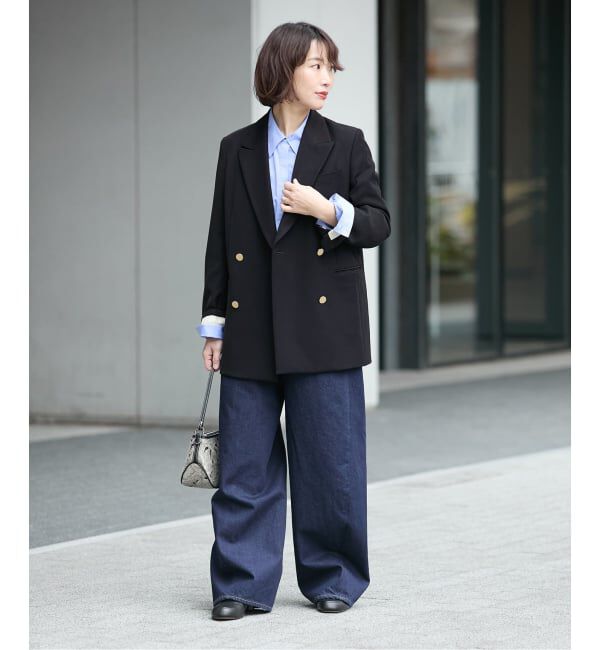 journal standard L'essage「《追加6》ヴィスポリギャバブレザージャケット」|テーラードジャケット|