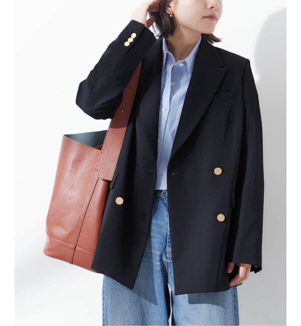 journal standard L'essage「《追加6》ヴィスポリギャバブレザージャケット」|テーラードジャケット|