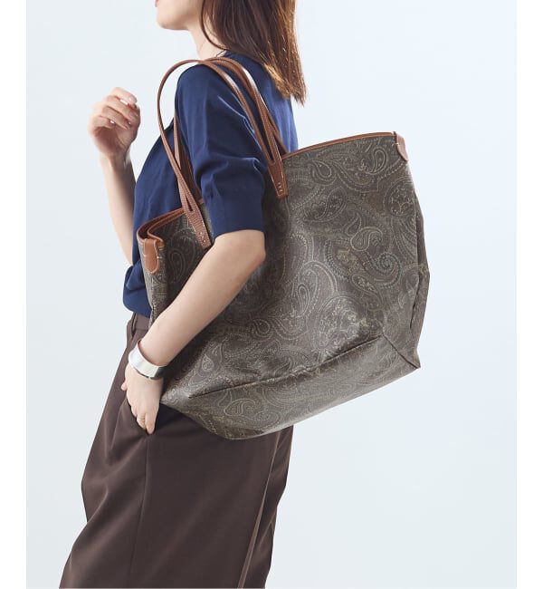 journal standard L'essage「《追加予約2》【A VACATION/ア バケーション】 ROAM LAKE：バッグ」|トートバッグ|グレー