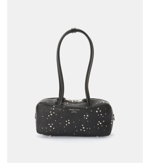 JOURNAL STANDARD「【CHRISTIAN VILLA /クリスチャン ヴィラ】スタッズツキバゲットBAG」|ショルダー・メッセンジャー|ブラック