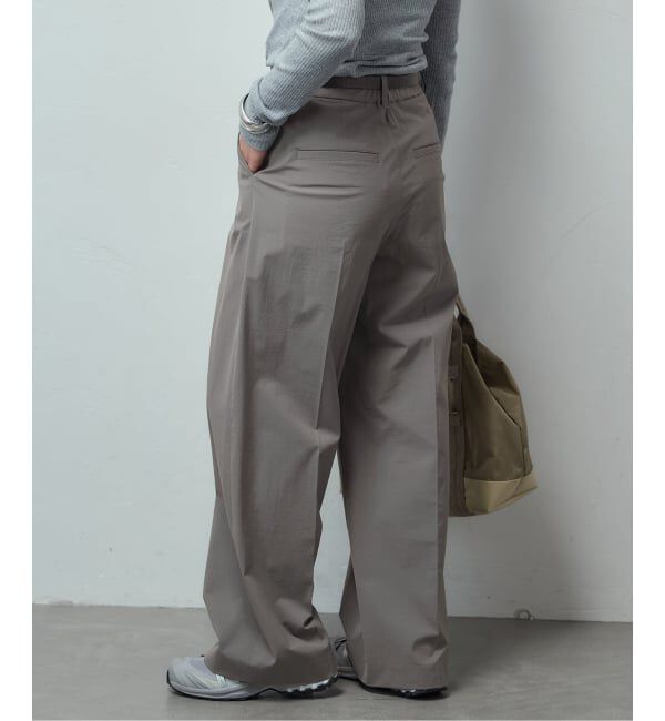 JOURNAL STANDARD「【撥水/接触冷感/洗える/UV】リネンナイロンストレッチスラックス」|スラックス|