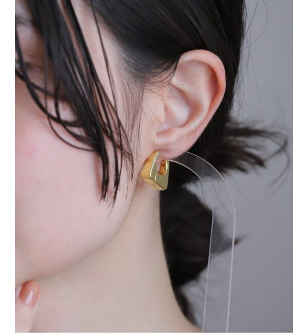 JOURNAL STANDARD「【VALENTINE /ヴァレンタイン】 Square Hoop Earrings」|ピアス|