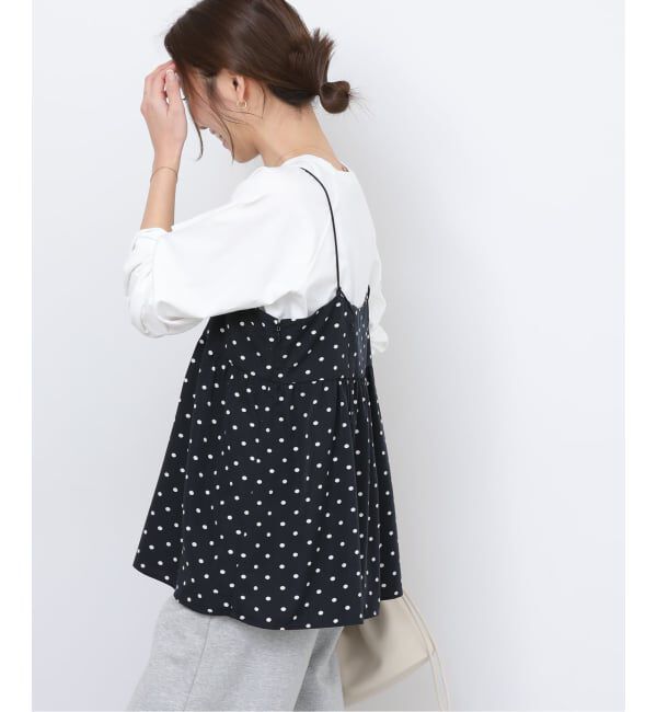 JOURNAL STANDARD relume「ランダムドットチュニックキャミソール」|キャミソール|