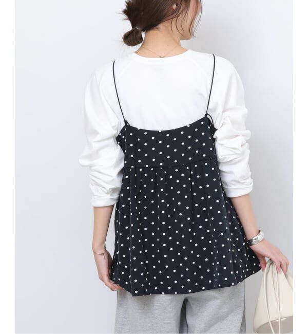 JOURNAL STANDARD relume「ランダムドットチュニックキャミソール」|キャミソール|