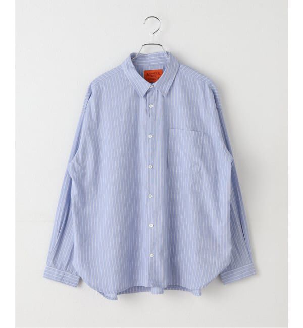 JOURNAL STANDARD「《追加》【LANCER CLOTHING CORPORATION】 オーバーFITストライプシャツ」|シャツ・ブラウス|