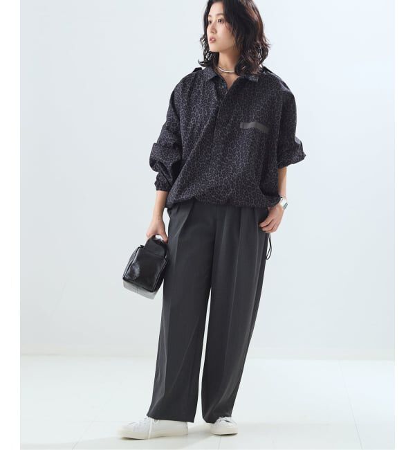 journal standard L'essage「別注【ILL ONE EIGHTY/イル ワンエイティ】LEOPARD ショートブルゾン」|ミリタリージャケット|