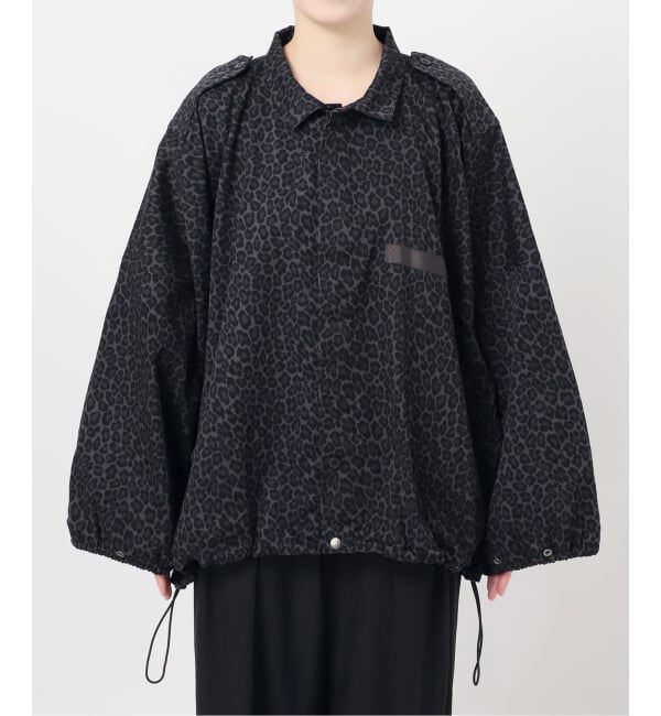 journal standard L'essage「別注【ILL ONE EIGHTY/イル ワンエイティ】LEOPARD ショートブルゾン」|ミリタリージャケット|