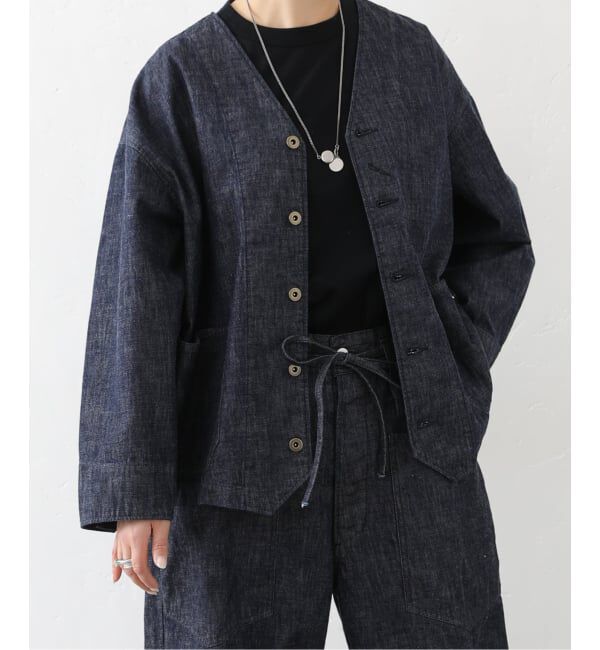 journal standard luxe「10OZデニムレイルロードブルゾン」|デニムジャケット|