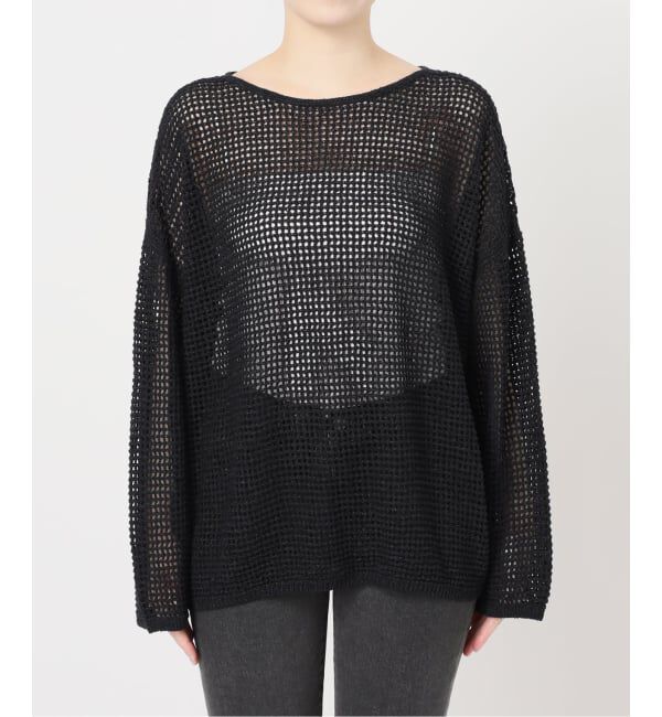 JOURNAL STANDARD relume「ミックスメッシュ2WAYヘンリープルオーバー」|ニット・セーター|