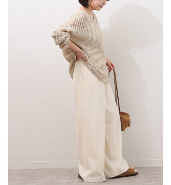 JOURNAL STANDARD relume「ミックスメッシュ2WAYヘンリープルオーバー」|ニット・セーター|