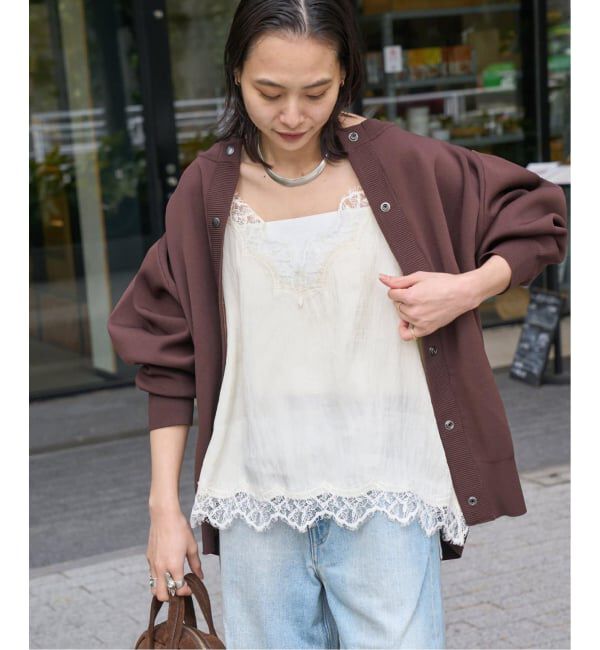 JOURNAL STANDARD「《追加4》フィブリルリヨセルキャミ」|シャツ・ブラウス|