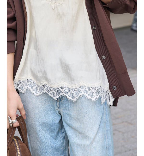 JOURNAL STANDARD「《追加4》フィブリルリヨセルキャミ」|シャツ・ブラウス|