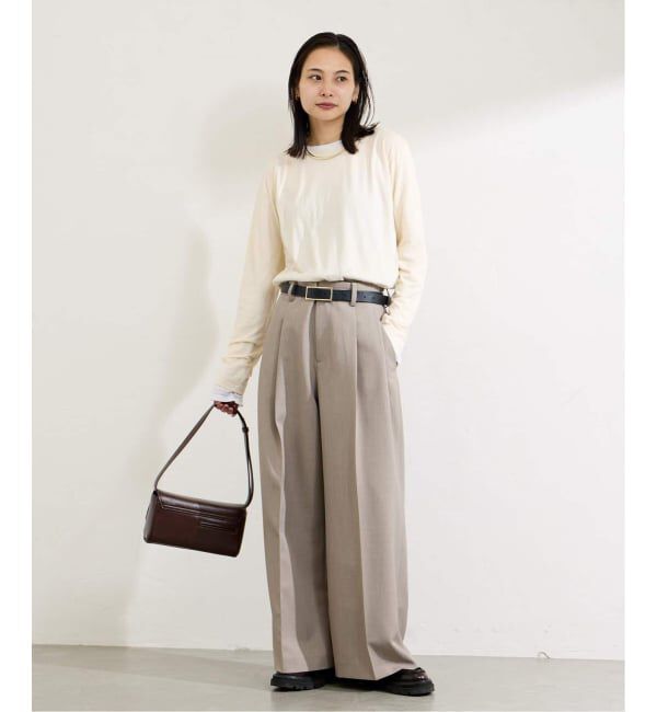 JOURNAL STANDARD「《追加2》クルーネックシアーロングTシャツ」|Tシャツ・カットソー|