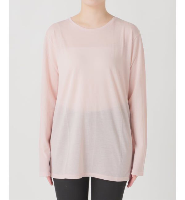 JOURNAL STANDARD「《追加2》クルーネックシアーロングTシャツ」|Tシャツ・カットソー|