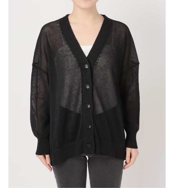 JOURNAL STANDARD relume「《追加予約 / 新色》PEリネンルーズVカーディガン」|カーディガン|