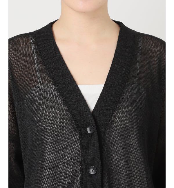 JOURNAL STANDARD relume「《追加予約 / 新色》PEリネンルーズVカーディガン」|カーディガン|