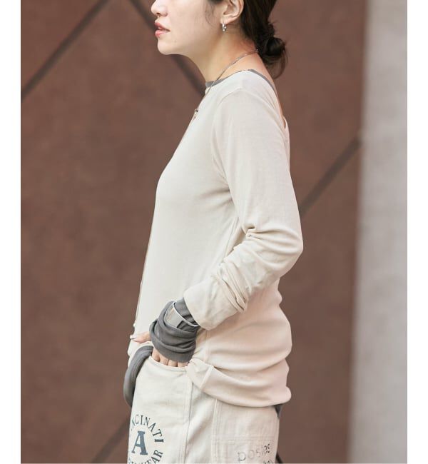 JOURNAL STANDARD「フィブリルフライス2WAYロングスリーブ」|Tシャツ・カットソー|