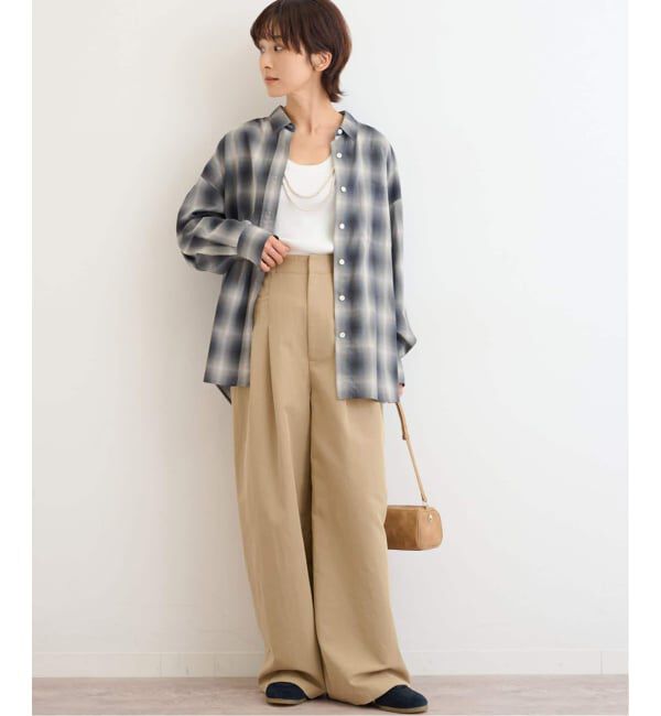 JOURNAL STANDARD relume「《追加4》2タックワイドパンツ」|チノ|