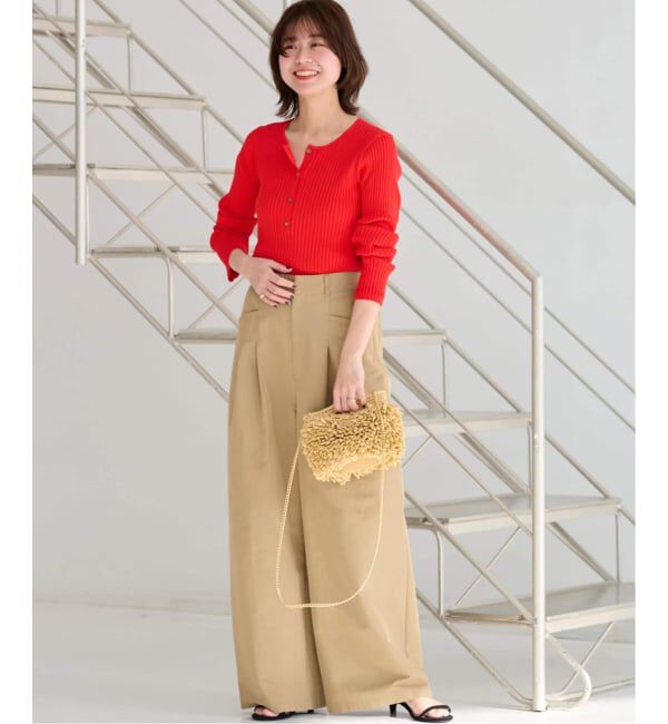 JOURNAL STANDARD relume「《追加4》2タックワイドパンツ」|チノ|