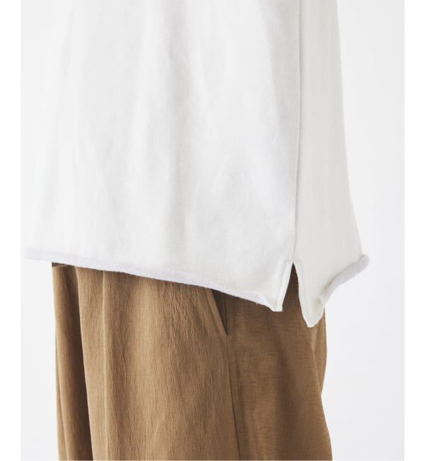 JOURNAL STANDARD relume「《予約》ミニ裏毛 コントラストカラー カットオフTシャツ」|Tシャツ・カットソー|