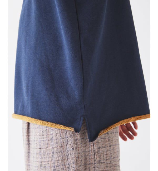 JOURNAL STANDARD relume「《予約》ミニ裏毛 コントラストカラー カットオフTシャツ」|Tシャツ・カットソー|