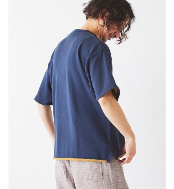JOURNAL STANDARD relume「《予約》ミニ裏毛 コントラストカラー カットオフTシャツ」|Tシャツ・カットソー|