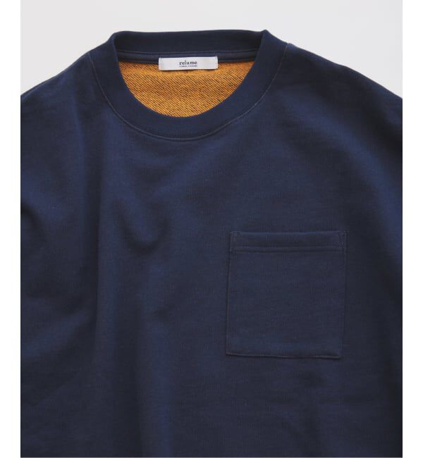 JOURNAL STANDARD relume「《予約》ミニ裏毛 コントラストカラー カットオフTシャツ」|Tシャツ・カットソー|