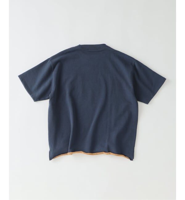 JOURNAL STANDARD relume「《予約》ミニ裏毛 コントラストカラー カットオフTシャツ」|Tシャツ・カットソー|