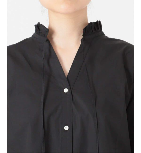 JOURNAL STANDARD relume「《追加6》ハイカウントコットンスタンドカラー2way」|シャツ・ブラウス|