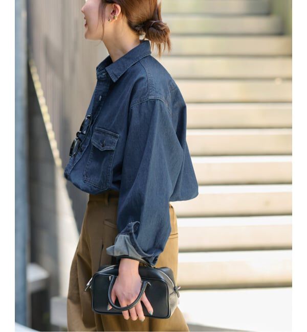 JOURNAL STANDARD relume「《追加》9oz デニムワークシャツ」|シャツ・ブラウス|