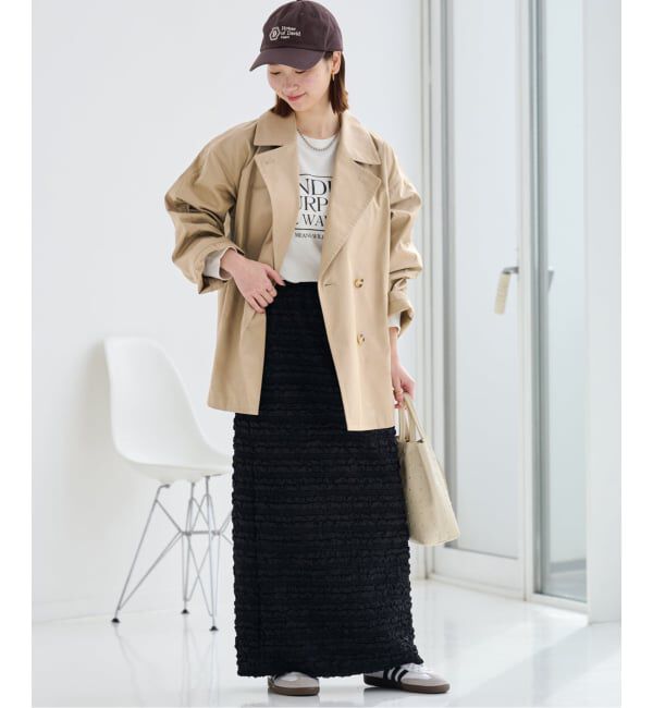 JOURNAL STANDARD relume「《追加2 / 手洗い可》ハーフトレンチコート」|トレンチコート|