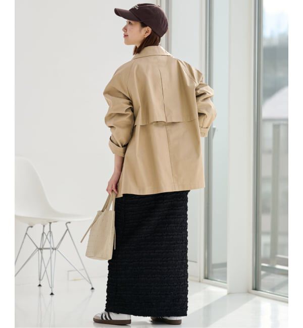 JOURNAL STANDARD relume「《追加2 / 手洗い可》ハーフトレンチコート」|トレンチコート|