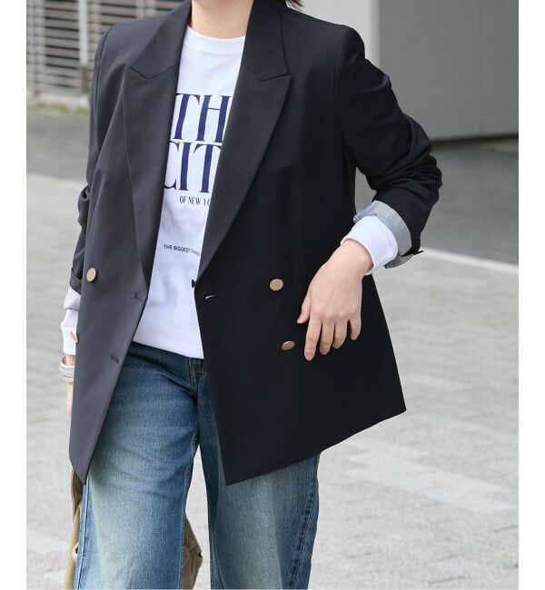 JOURNAL STANDARD「《追加2》4B ダブルブレステッドジャケット」|テーラードジャケット|