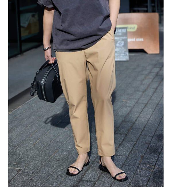 JOURNAL STANDARD「《追加》【撥水/接触冷感/洗える/UV】リネンナイロンストレッチテーパードパンツ」|その他|