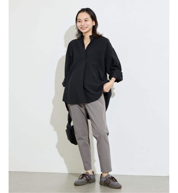 JOURNAL STANDARD「《追加》【撥水/接触冷感/洗える/UV】リネンナイロンストレッチテーパードパンツ」|その他|