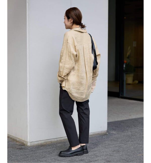 JOURNAL STANDARD「《追加》【撥水/接触冷感/洗える/UV】リネンナイロンストレッチテーパードパンツ」|その他|