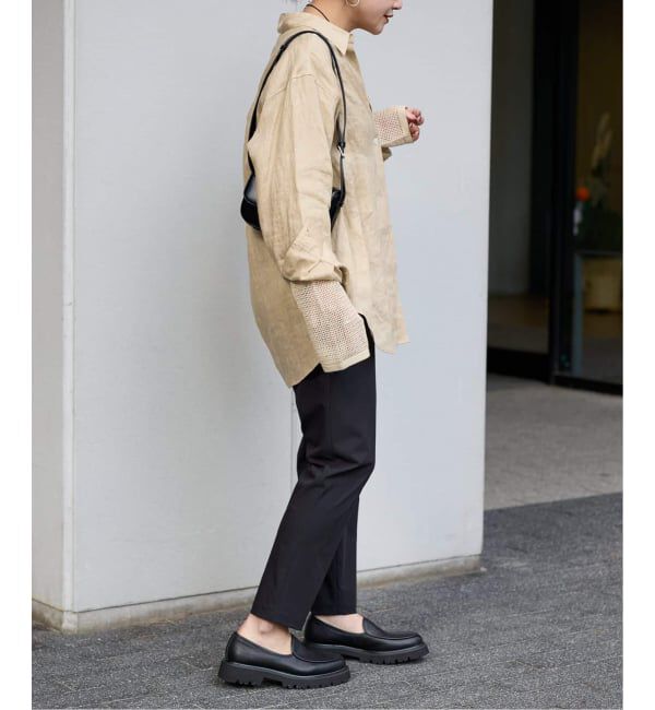 JOURNAL STANDARD「《追加》【撥水/接触冷感/洗える/UV】リネンナイロンストレッチテーパードパンツ」|その他|