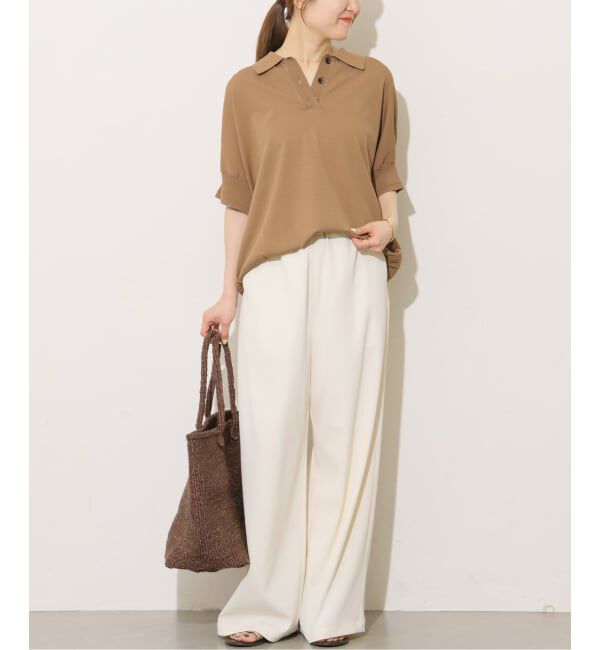 JOURNAL STANDARD relume「《追加予約 / 新色》ウォッシャブルニットポロシャツ」|ニット・セーター|