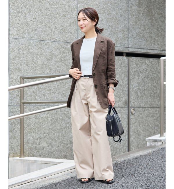 JOURNAL STANDARD「リネン SB-2B ジャケット」|テーラードジャケット|