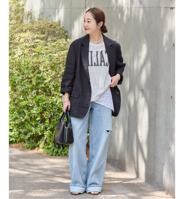 JOURNAL STANDARD「リネン SB-2B ジャケット」|テーラードジャケット|