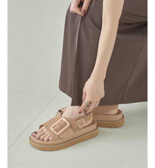 journal standard L'essage「《予約》別注【MOHI / モヒ】ストラップ バックルサンダル」|サンダル|