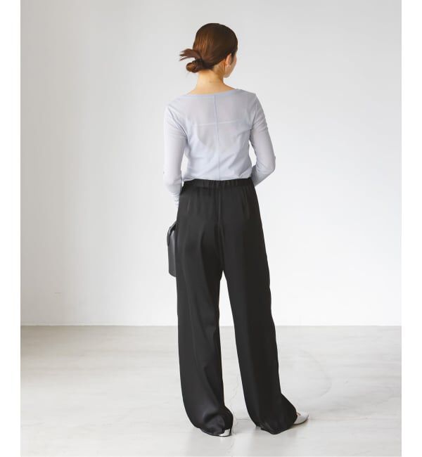 NOBLE「《追加3》シアーテレコロングスリーブプルオーバー」|Tシャツ・カットソー|