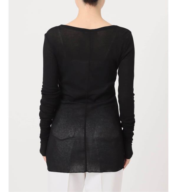 NOBLE「《追加3》シアーテレコロングスリーブプルオーバー」|Tシャツ・カットソー|