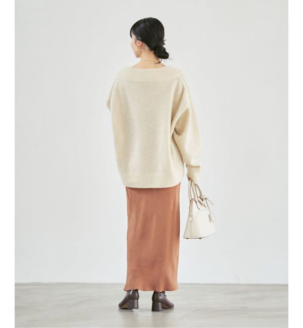 NOBLE「《追加2》キュプラナローAラインスカート」|スカート|