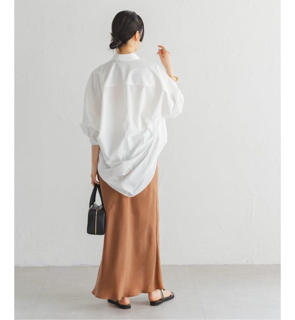 NOBLE「《追加2》キュプラナローAラインスカート」|スカート|