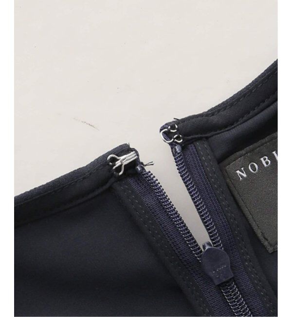 NOBLE「《追加》ダブルクレープスリーブレスオールインワン3」|オールインワン|