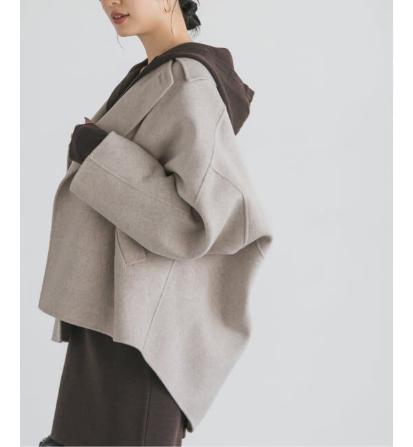 NOBLE「《追加》Super160s リバードルマンショートコート」|その他|